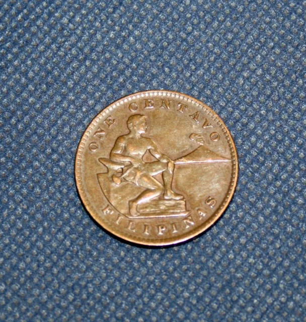 1921 Filipines One Centavo Coin