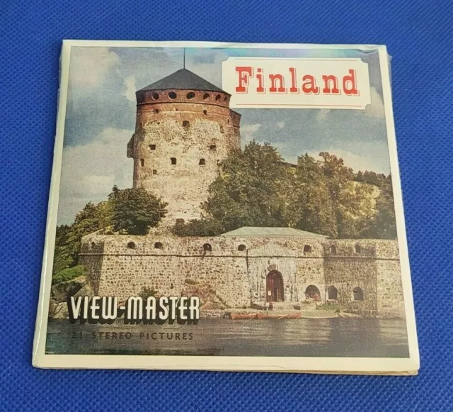 SEALED Sawyer's C540 Finland Nations World Travel view-master 3 Reels Packet