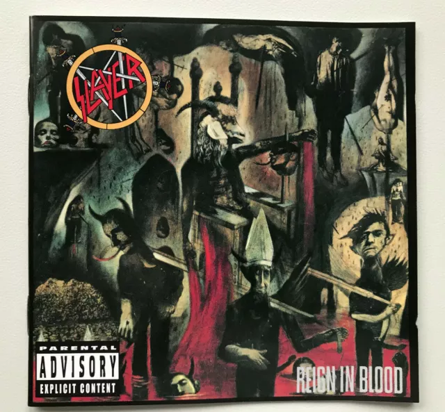 SLAYER - Reign in blood CD Expanded version w/Criminally insane Remix EU Press