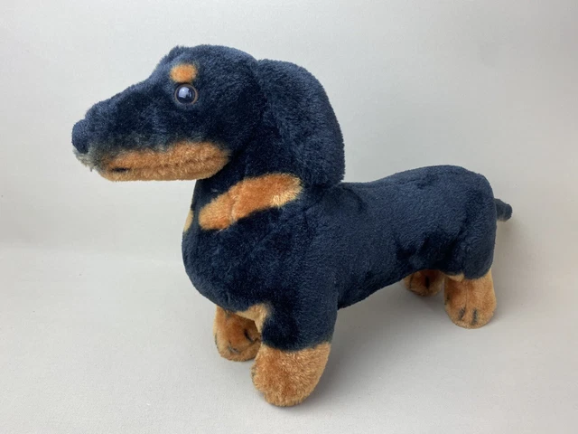 MELISSA DOUG Dog Plush Stuffed Animal 9 Brown Laying EUC 5.58