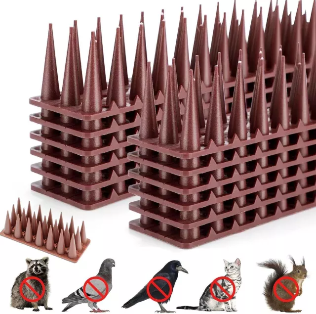 10 Meter Taubenabwehr 3 reihig Kunststoff Vogelspikes Taubenspikes Vogelabwehr