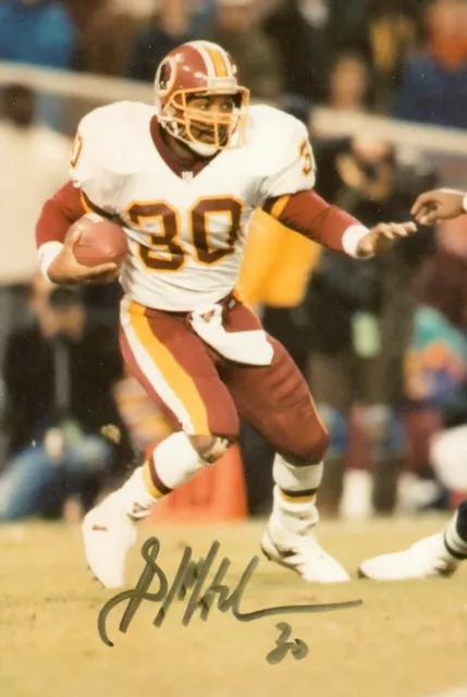 Brian Mitchell handsigniertes 6x4 Foto Washington Redskins NFL Autogramm + Coa