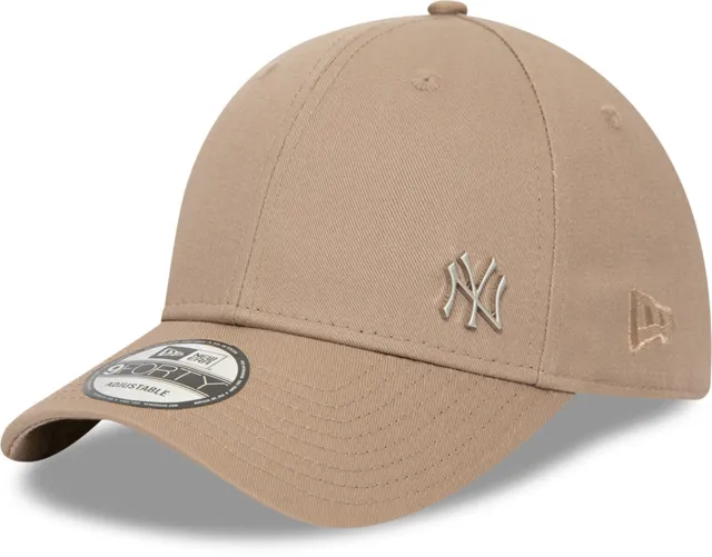 New York Yankees New Era 9Forty Flawless Ceniza Marrón Gorra Béisbol