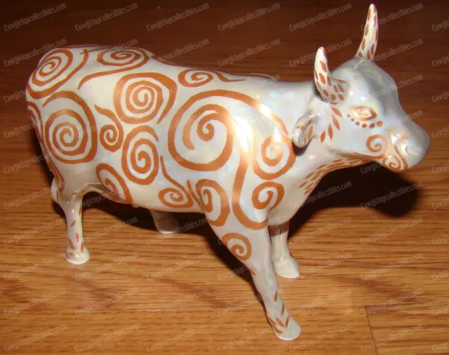 CowParade, METALLICOW (7306) Houston, 2002 (Ceramic) Westland