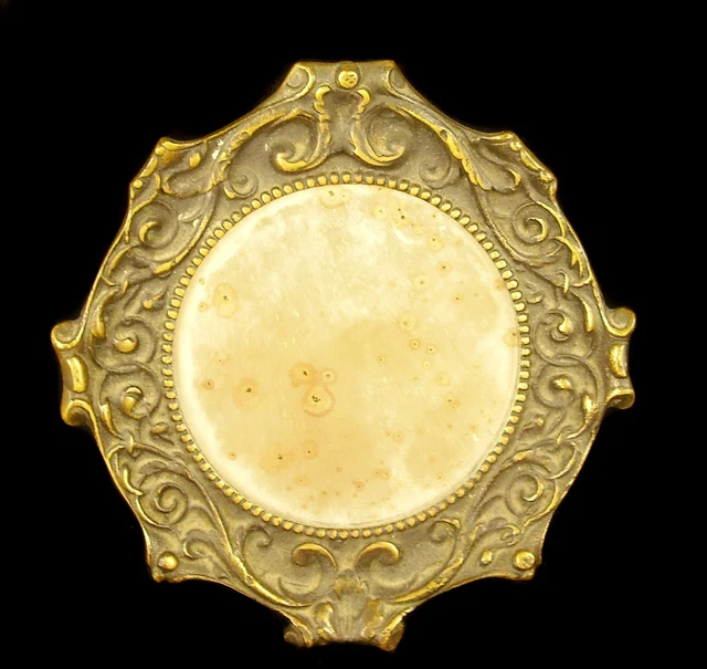 Pequeño Espejo Servilletero de Mesa Aprox. 1920 A: 15CM 523G