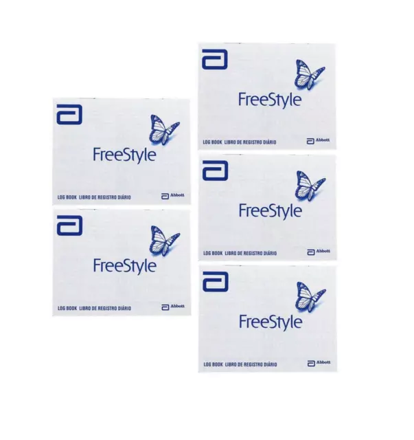 ABBOTT FreeStyle Self Testing Log Book ( 5 Pack )