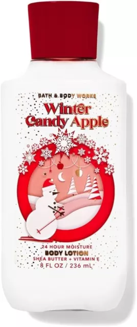 Bath And Body Works Winter Candy Apple Body Lotion Full Size 236ml Moisturiser