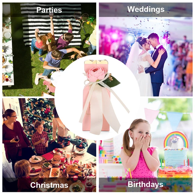 25Pcs Candy Boxes Vase Shaped Wedding Candy Box Wedding Favor Boxes Candy Favor