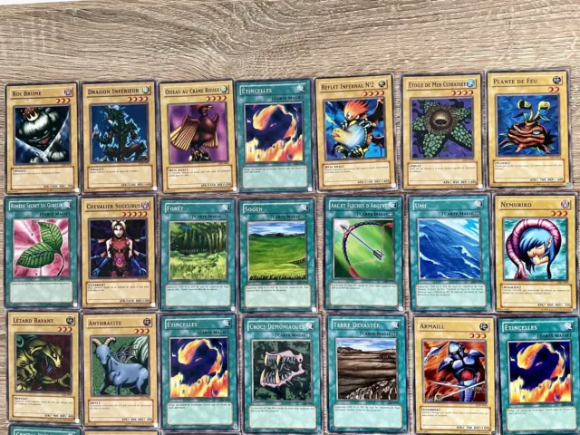 Yu-Gi-Oh! LOT DE 35 CARTES LDD-F | DECK DU DRAGON BLANC AUX YEUX BLEUS 2