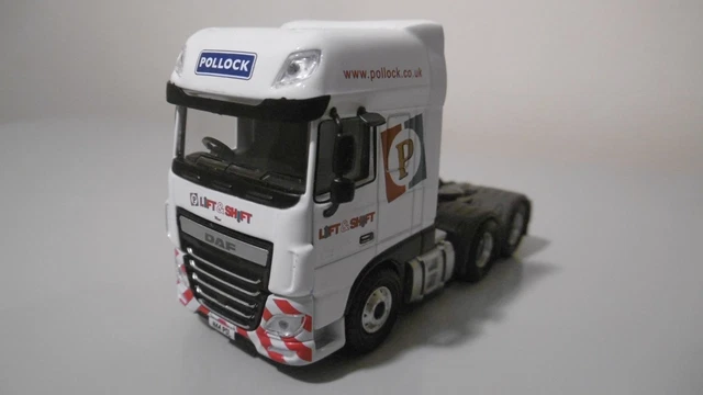Modellino OO Gauge Oxford Diecast 1:76 DAF XF Euro 6 Cab Bianco, Trattore Stradale In Scala - Foto 4