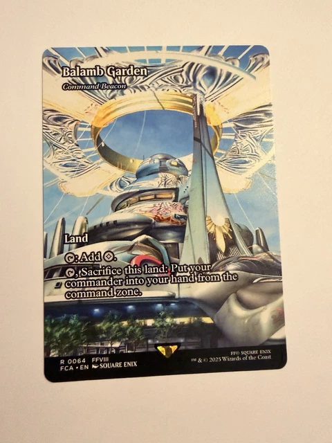 BALAMB GARDEN - Command Beacon (Vitrina) Final Fantasy: Through the Ages...  EUR 11,71 - PicClick ES