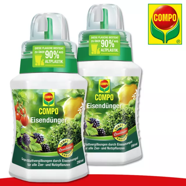 COMPO 2x 250ML Fertilizante Hierro