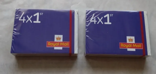 400x 1st Class Stamps (100x Book of 4 Stamps) Royal Mail GB RRP £540
