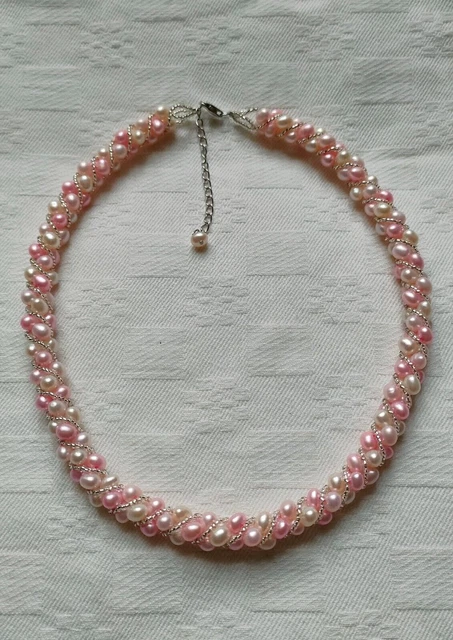 Collier Ras De Cou Perles Fantaisie Rousselet Paris - Vintage Années 50, Longueur 40 Cm