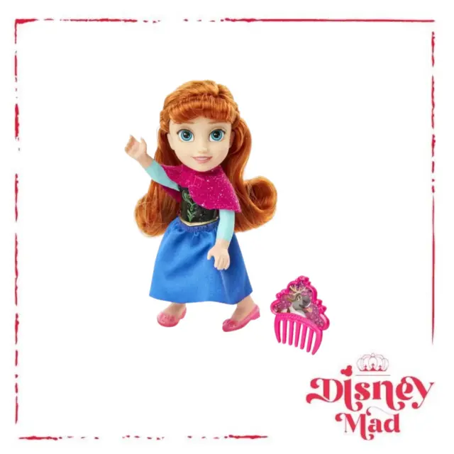 Disney Frozen 6 inch Petite Classic Anna Fashion Doll with Beautiful Outfit and