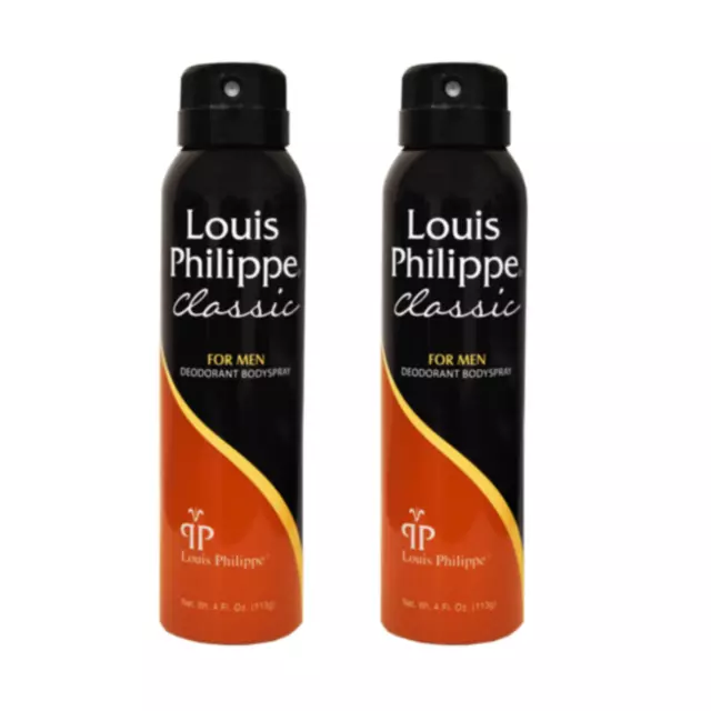 4 LOUIS PHILIPPE For men Anti-perspirant Deodorant Noir Scent 2.5 OZ NEW  Roll On $19.99 - PicClick