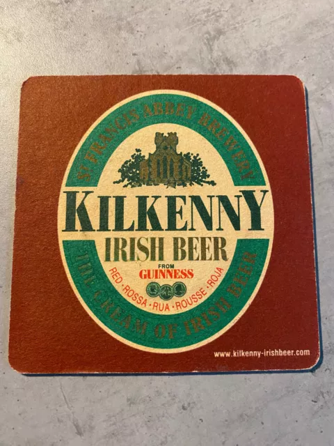 Bierdeckel Coaster Beermat Kilkenny Irish Beer from Guinness #1019#