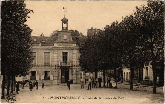 CPA Montmorency Place de la Justice de Paix (1319986)