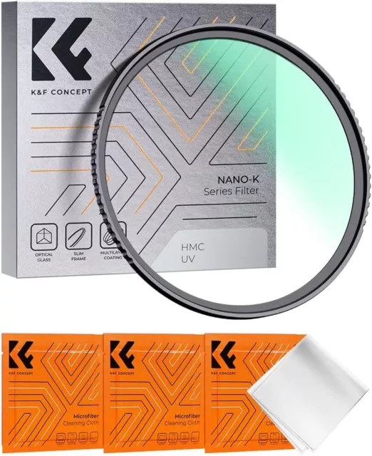 K&F Concept MC UV Lens Filter Protection 37-82mm Ultra Slim K Series For Camera 2