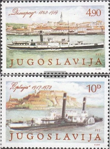 Jugoslawien 1816-1817 (kompl.Ausg.) postfrisch 1979 Donaukonferenz in Belgrad