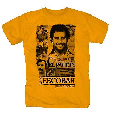 Escobar El Patron Pate Mafia  T-Shirt S-XXL ocker