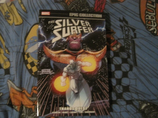 Silver Surfer Epic Collection Vol 6 Thanos Quest Jim Starlin Marz Marvel TPB New