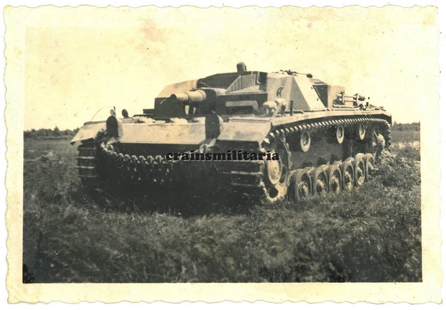 ORIG. FOTO ^^-STUG-ABT.1 Sturmgeschütz StuG III Panzer in Ukraine 1943 ...