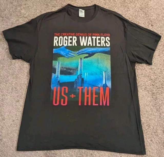 2017 MEN'S ROGER Waters Creative Genius of Pink Floyd US + Them Tour T ...