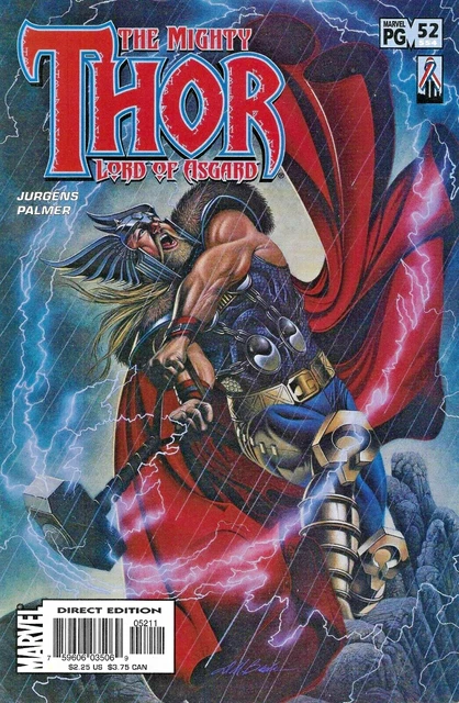THOR Vol.2 #52 (554) : 2002 : DAN JURGENS / TOM PALMER : MARVEL COMICS : nm ~