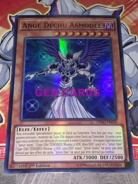 Carte Yu Gi Oh ANGE DECHU ASMODEE DESO-FR038