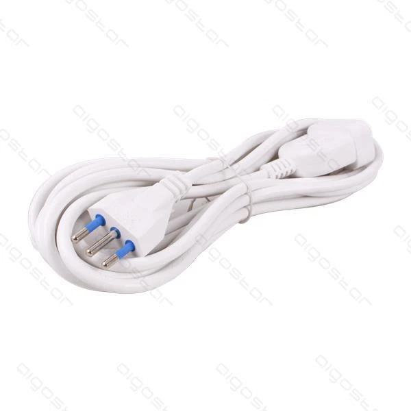 Prolunga Elettrica 5 Metri - Spina 10A250V Presa 2P+E P11 Max 1500W - Filo: H05V