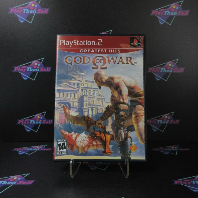 God Of War Sur PlayStation 2 - Édition Black Label, CIB, Testé Et Fonctionne !