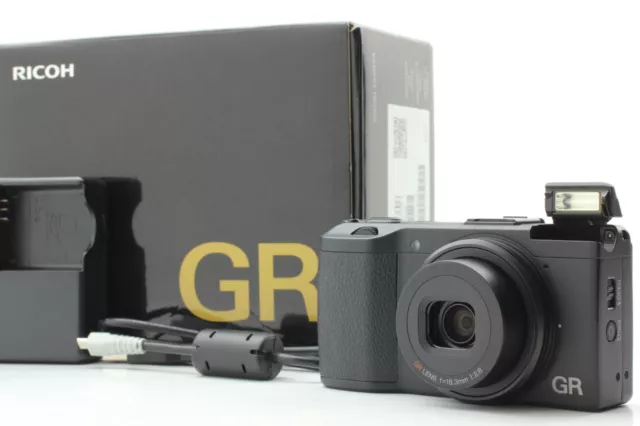 [Top Mint in Box] Ricoh GR I 16.2MP APS-C Digital Compact Black Camera Japan