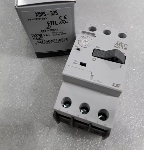 LG MMS-32H-13A META MEC Manual Motor Starter from LS Industrial