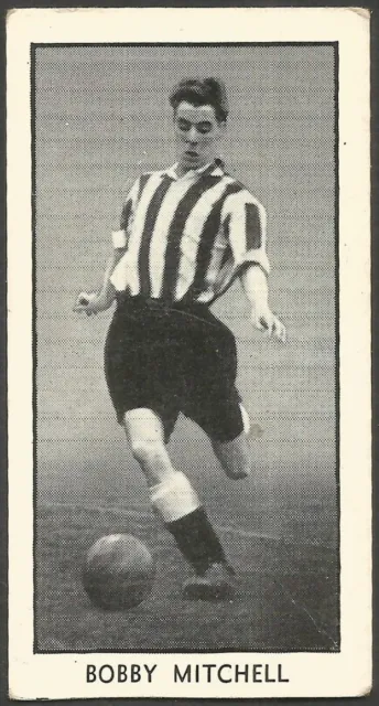 D C Thomson-Famous Footballers-1956-#13-Newcastle United/Scotland-Bobby Mitchell