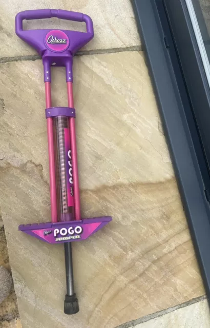 Ozbozz Pogo Jumper Stick Pink / Purple Garden Toy Outdoor Kids Play