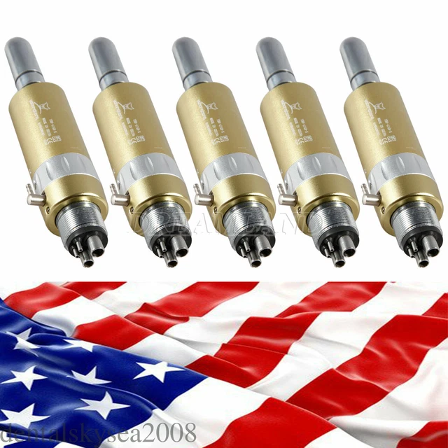 5 x NSK style Yabangbang Dental E-type Air Motor 4Hole Slow/Low Speed Handpiece
