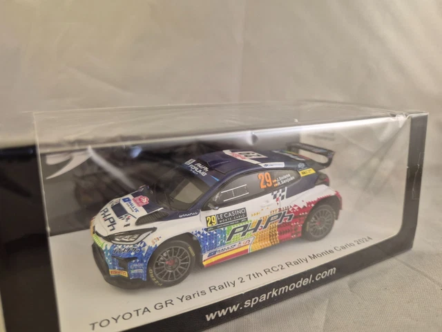 IXO IXO18RMC200 Toyota Yaris Rally 1 - 2eme Rallye Suède - 2024 Evans 1/18
