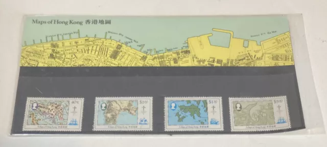 427-430 Maps of Hong Kong 1984 Stamp Presentation Pack