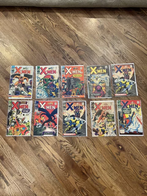 X-MEN Lot ALL  12 cent covers vibrant colors beautiful condition