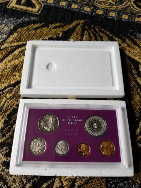 Australia 1977 Proof Set with Foams & COA