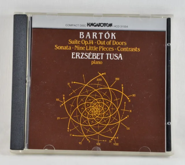 BARTOK TUSA - Suite Op. 14 Out of Doors / Sonata Nine Little Pieces CD HCD 31554