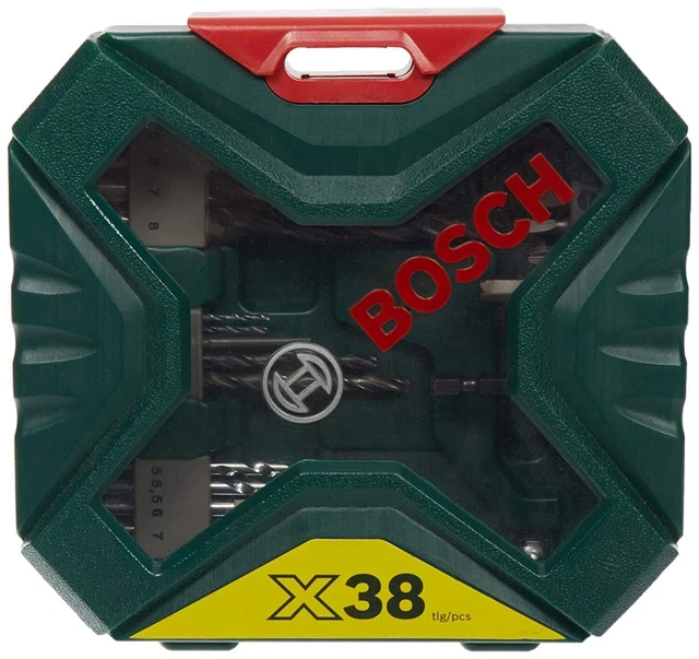 Ensemble de 38 forets et embouts de tournevis Bosch