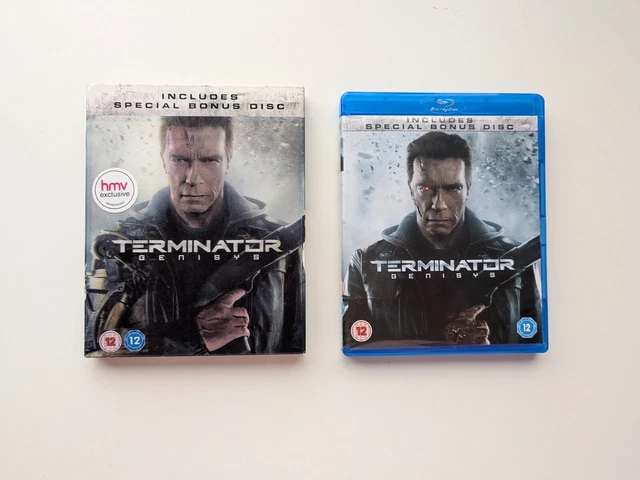 TERMINATOR: GENISYS W. 3D Slipccover Blu-ray 4K UHD UK Seller £8.98 ...