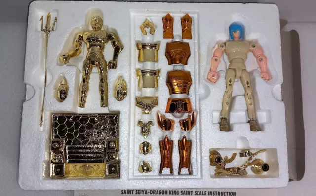 Bandai Saint Seiya Knights of Zodiac Poseidon Scale Figure 1988 complete Boxed