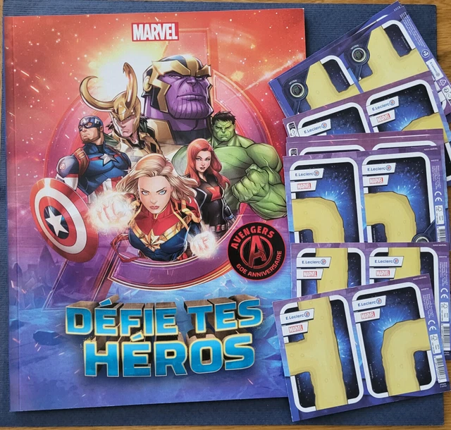 MARVEL LECLERC 2023 Album + 100 cartes (25 pochettes neuves de 4 cartes). EUR 15,00 PicClick FR