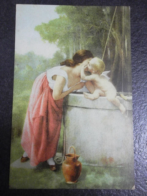 cartolina   f.piccolo  galli  dolce sorpresa