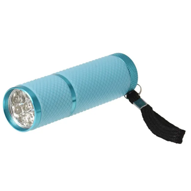 4X( Nagel Trockner Heilung Licht Taschenlampe fuer UV-Gel Nagellack (blau) R1A5)
