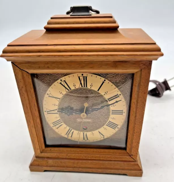 Vintage Seth Thomas Mantle Shelf Electric Clock
