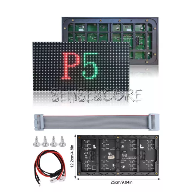 P4/P5 Full Color Indoor/Outdoor Screen Display Module DC/AC LED Matrix Module